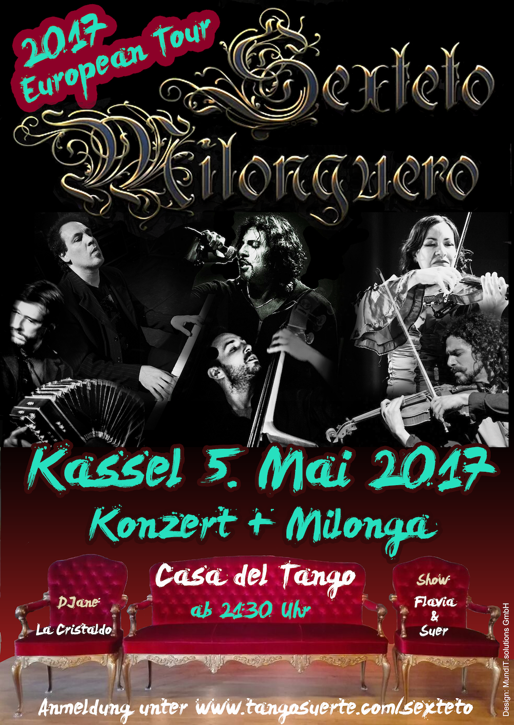 Sexteto Milonguero in Kassel 2017 MundIT.Solutions GmbH